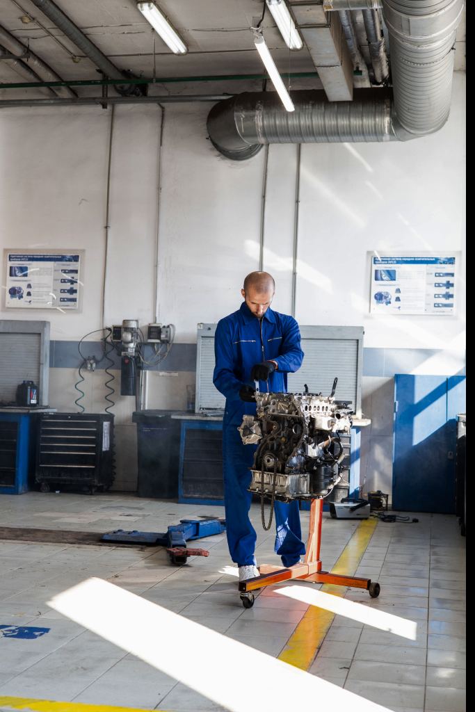 Chassis repair work